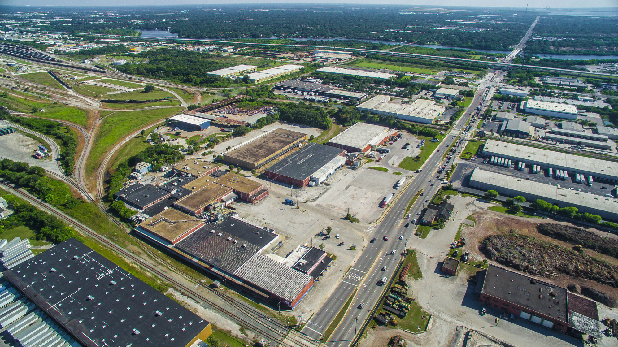 Aerial of Tampa International Logistics Center