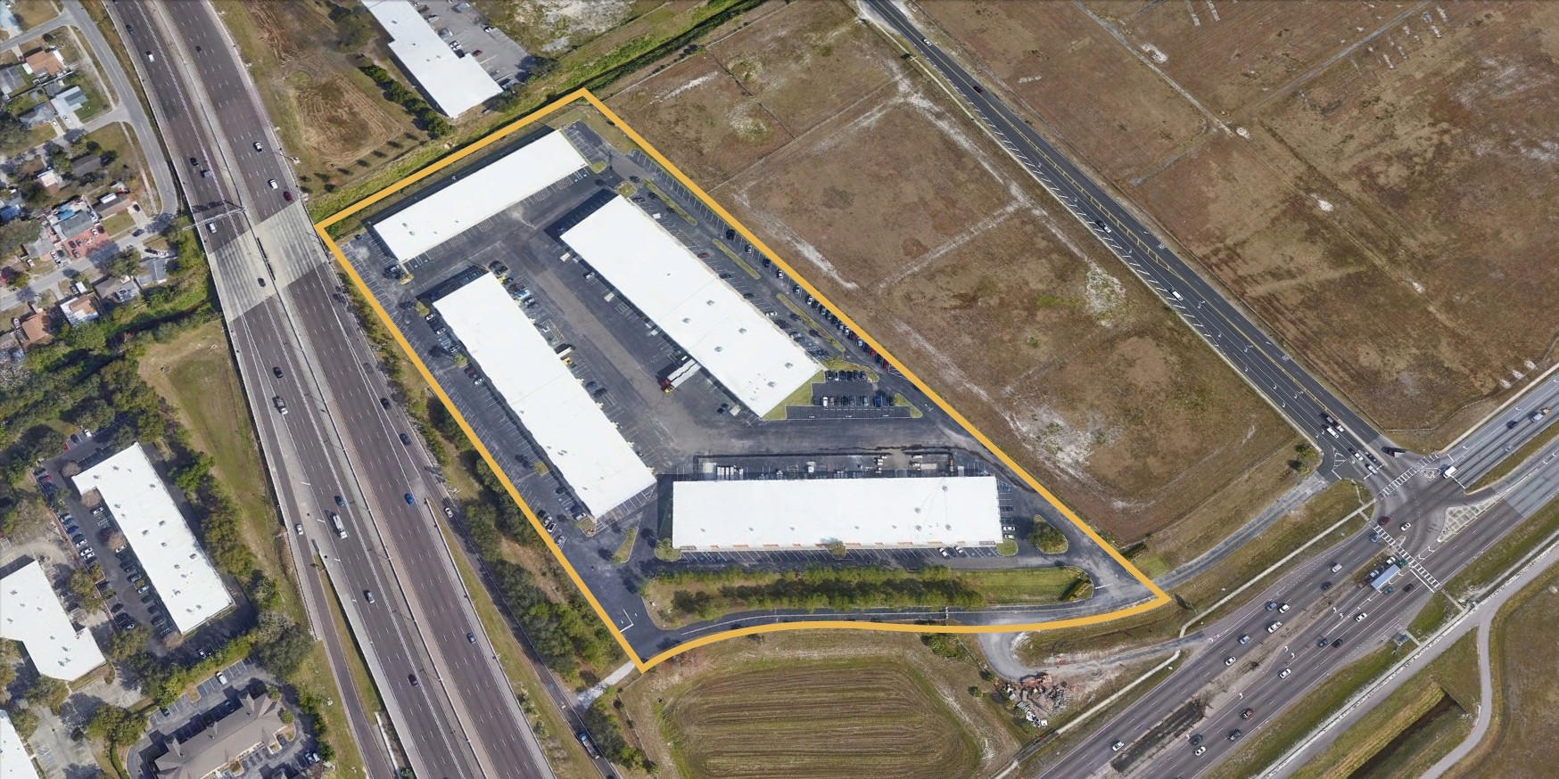 Outline of Westshore Logistics Center.