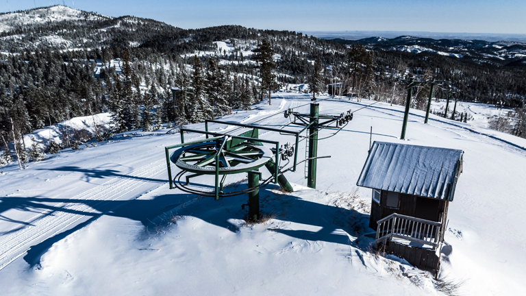East Mountain Chairlift at Deer Mountain Village.